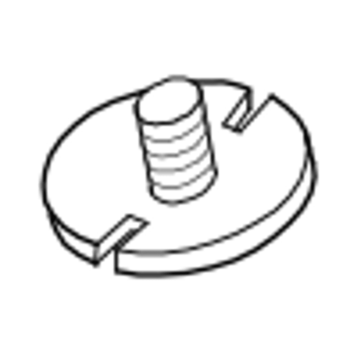 Kamskruer Heiniger med hakk for skrujern